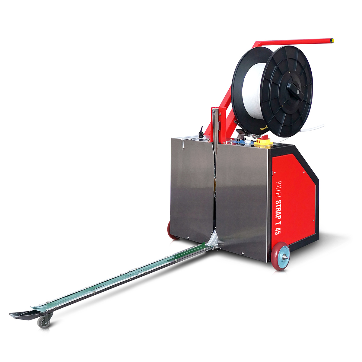 Półautomatyczna bandownica do palet Pallet Strap T45 Półautomatyczna bandownica do palet Pallet Strap T45