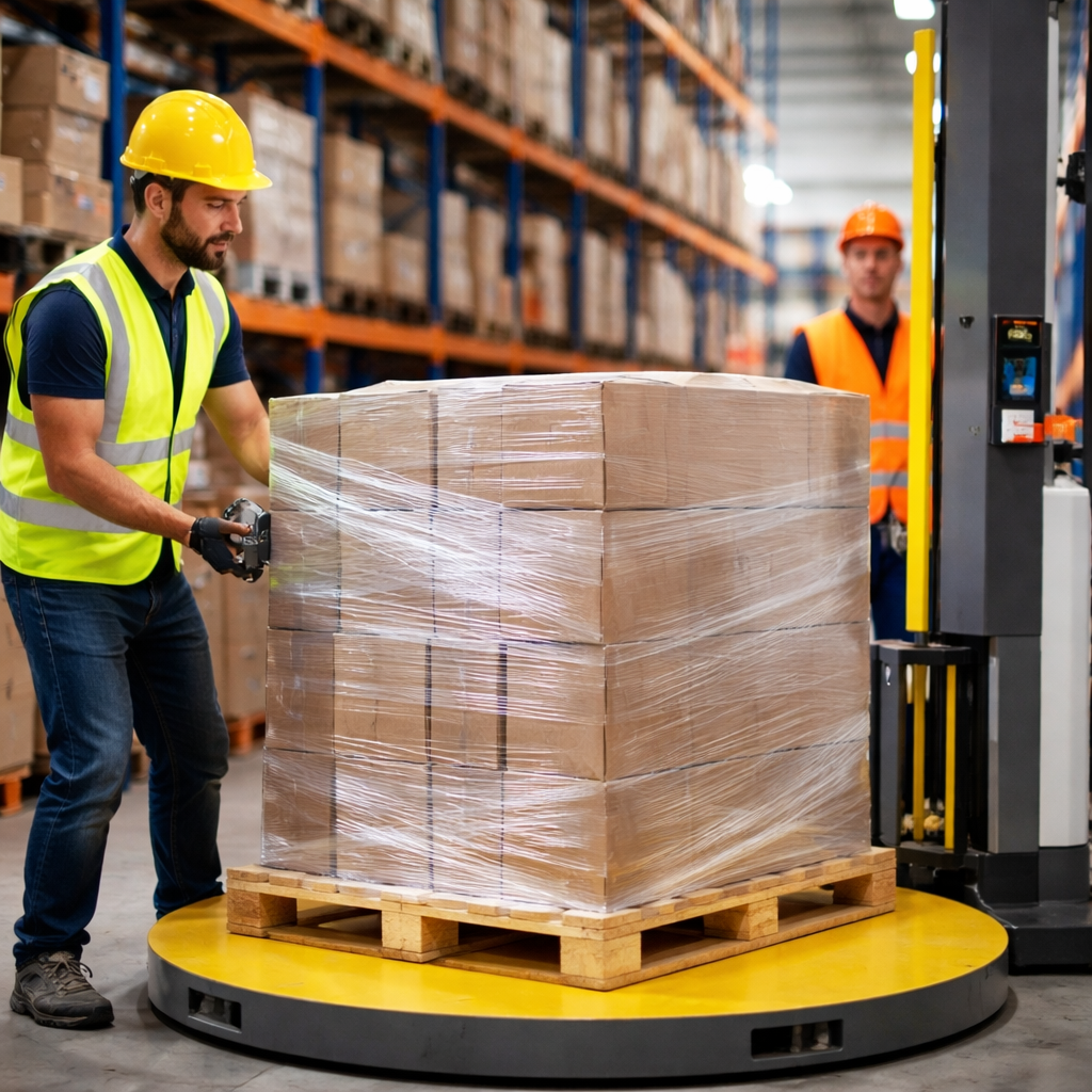 Dlaczego warto używać owijarek do palet?